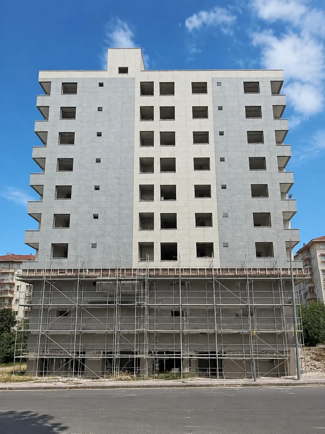 HLC Dış Cephe Şura Yapı İnşaat Ahmet Tanburacı Karşıyaka 2023 Cephe Kaplama Görseli 1