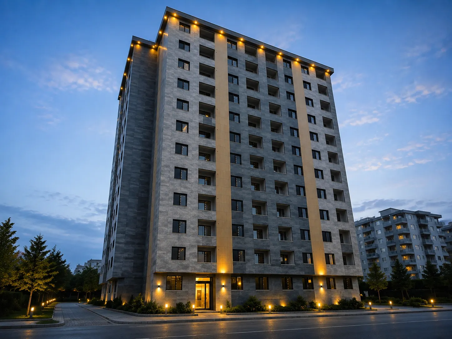 HLC Dış Cephe Şanlıurfa Projesi