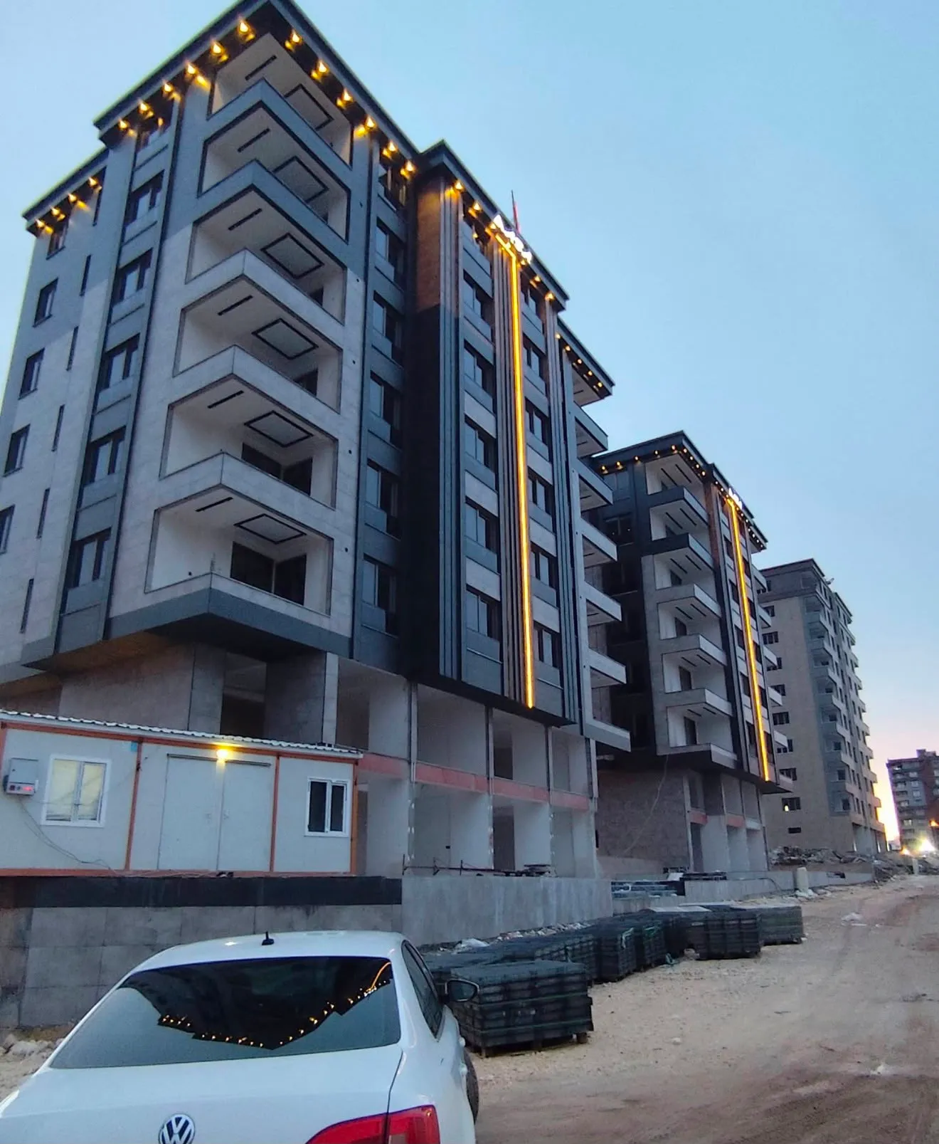 Güzelşehir Konut Projesi Cephe Tasarımı - HLC Dış Cephe